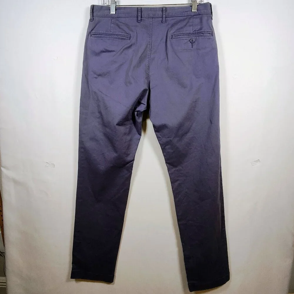 J. Crew Stretch Men's Size 32 Gray 770‎ Straight Pants